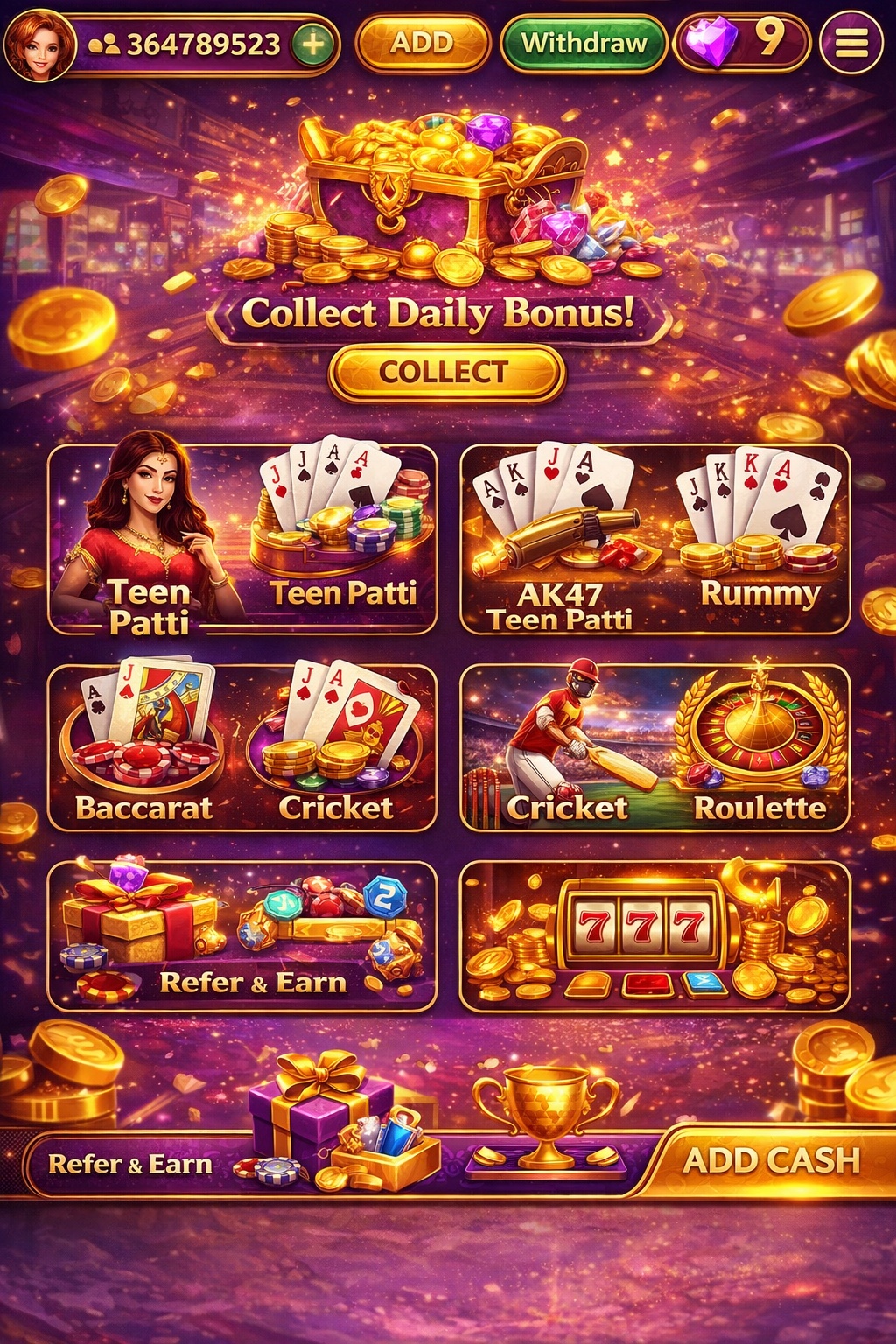 Golden Reels Casino game